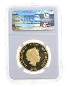 PF70 UCAM 2014 Niue 200 Dollars Gold Coin Donald Duck Disney NGC
