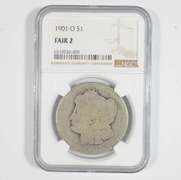 FAIR 2 1901-O Morgan Silver Dollar - Graded NGC LOW BALL