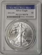2012-(W) American Silver Eagle PCGS MS70