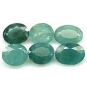 Stunning 13.03ct blue green Grandidierite set