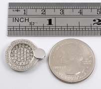 Unique 14k Diamond Pendant with Movement