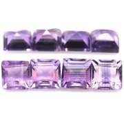 Amazing 13.93ct matched bright purple Amethyst set