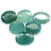 Stunning 13.03ct blue green Grandidierite set