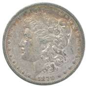 1879 Morgan Silver Dollar - Great Color/Tone