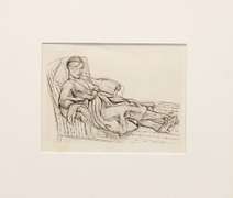 Rare H. Matisse original offset lithograph, 1920