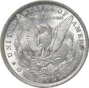 1890-O Morgan Silver Dollar