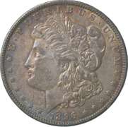 1896-O Morgan Silver Dollar