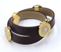 Sea Charm Leather Bracelet