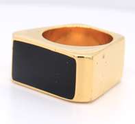 YSL Black Onyx Ring