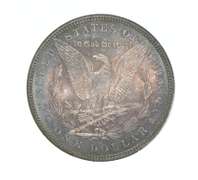 1887 Morgan Silver Dollar - Toned