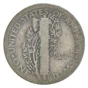 1921 Mercury Silver Dime