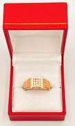14kt Solid Yellow & Rose Gold Men's Ring