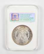 MS64 1897 Morgan Silver Dollar - Graded NGC