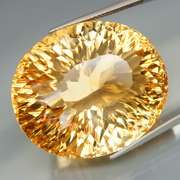HUGE 90.05ct natural golden yellow Citrine