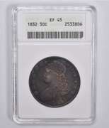 EF45 1832 Capped Bust Half Dollar ANACS