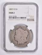 FAIR 2 1897-O Morgan Silver Dollar NGC Lowball Low Ball