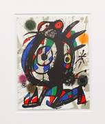 Miro, limited edition lithograph 1975