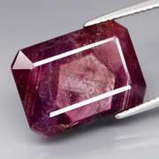 Stunning 15.49ct violet red unheated Ruby