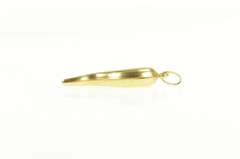 14K Yellow Gold Italian Horn Traditional Protection Charm/Pendant