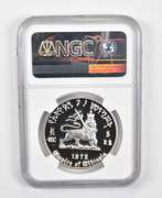 PF68 UCAM 1972 HF Ethiopia 5 Birr - Haile Selassie I - Graded NGC
