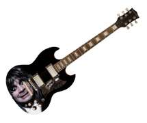Ozzy Osbourne Autographed Signed Poster Graphics Photo Guitar ACOA