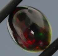 Multi-patterned 1.76ct Welo Black Opal