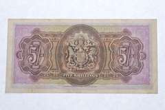 1937 Bermuda 5 Shillings - World Note