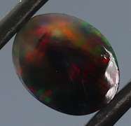 Multi-patterned 1.76ct Welo Black Opal