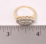 Sparkling Diamond Ring in 14K Yellow Gold