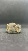 MENS 14K YELLOW GOLD RING WITH 1.89 CARAT OF DIAMOND