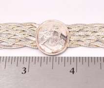 Braided Sterling Silver Necklace