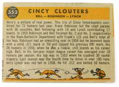 1960 Cincy Clouters, Topps #352