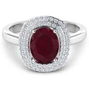 14 Kt White Gold Aquamarine Earrings