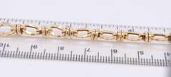 Gorgeous Yellow Gold Fancy Link Bracelet