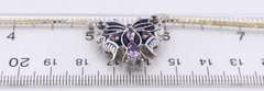 Vintage 925 Sterling Silver Butterfly Pendant on Chain