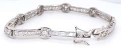 925 Sterling Silver Cubic Zirconia Bracelet