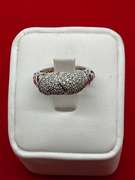 CERTIFIED BRAND NEW  LADIES 18K GOLD AND DIAMOND BAND