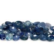 Natural 7.90ct rich blue Sapphire set
