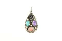 Sterling Silver Richard Begay Navajo Native American Pendant