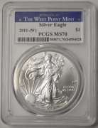 2011-(W) American Silver Eagle PCGS MS70