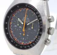 Omega Speedmaster Mark II, 42mm, Orange Hand Automatic, Stainless Steel