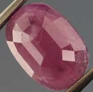 Glistening violet red 4.50ct UNHEATED Ruby