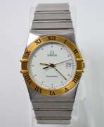 18k Gold Bezel Omega Constellation , Pre-Owned.
