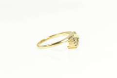 14K Yellow Gold 0.35 Ctw Baguette Diamond Wedding Band Ring