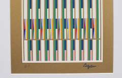 Original rare limited edition Agam. Hand signed by the artist