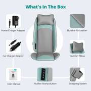 Neck And Back Massage Cushion Portable With Kneading