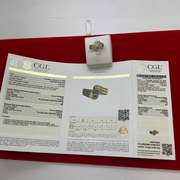 CERTIFIED BRAND NEW 14K GOLD AND DIAMOND RING
