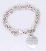 Tiffany & Co Heart Charm Bracelet