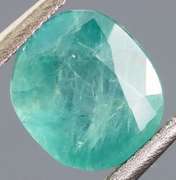 Deep blue green 1.19ct untreated Grandidierite