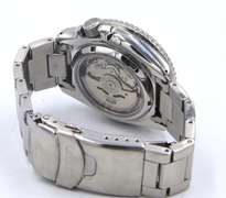 Seiko Sport Day Date Automatic Oange Dial Watch
